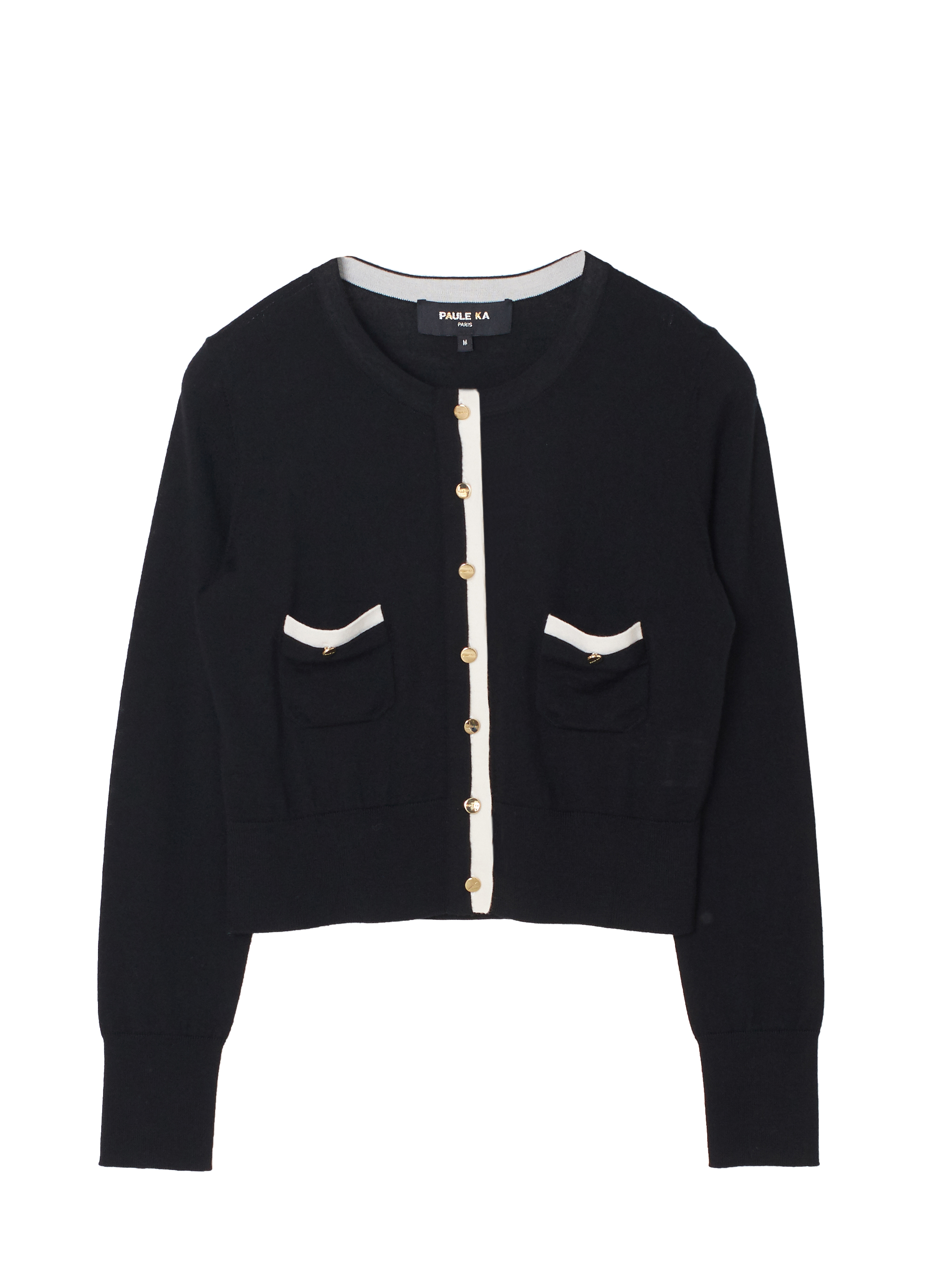 肩に掛けたカーディガン/ PAULE KA