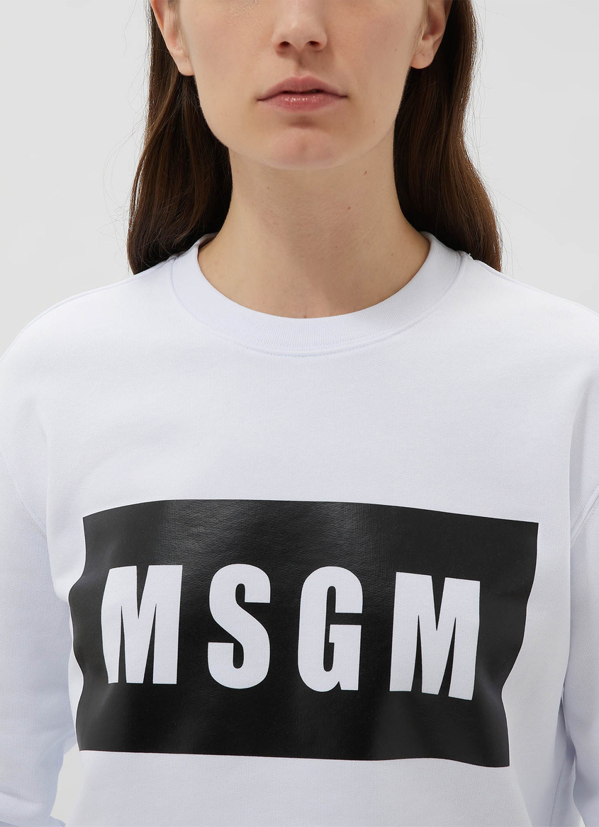 正規販売店 トレーナー MSGM】 MSGM MSGM KIDS トレーナー ロゴ 黒 XS