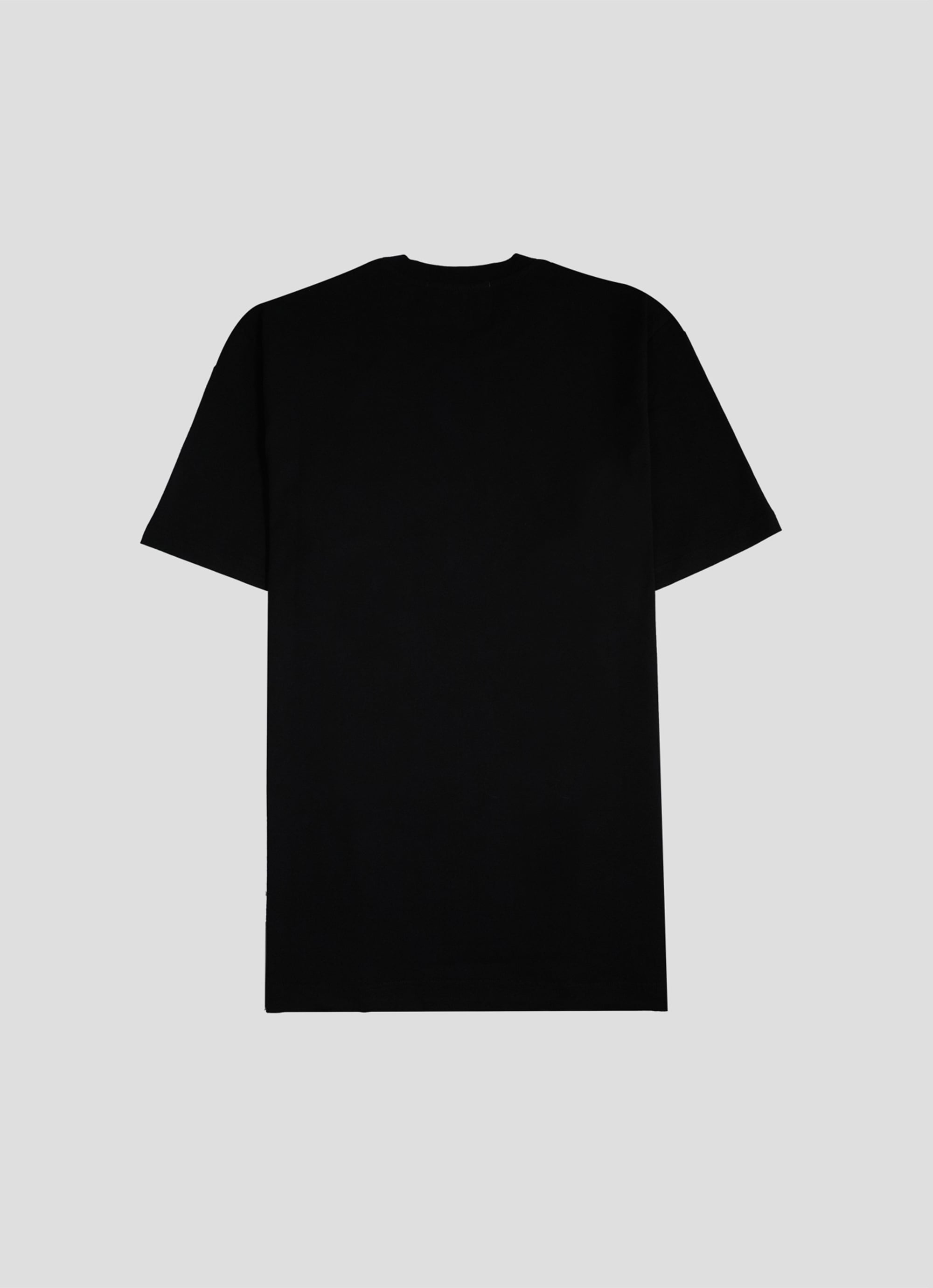 MSGM ブラッシュロゴTシャツ【New-EXCLUSIVE】 詳細画像 ブラック×シルバー 2