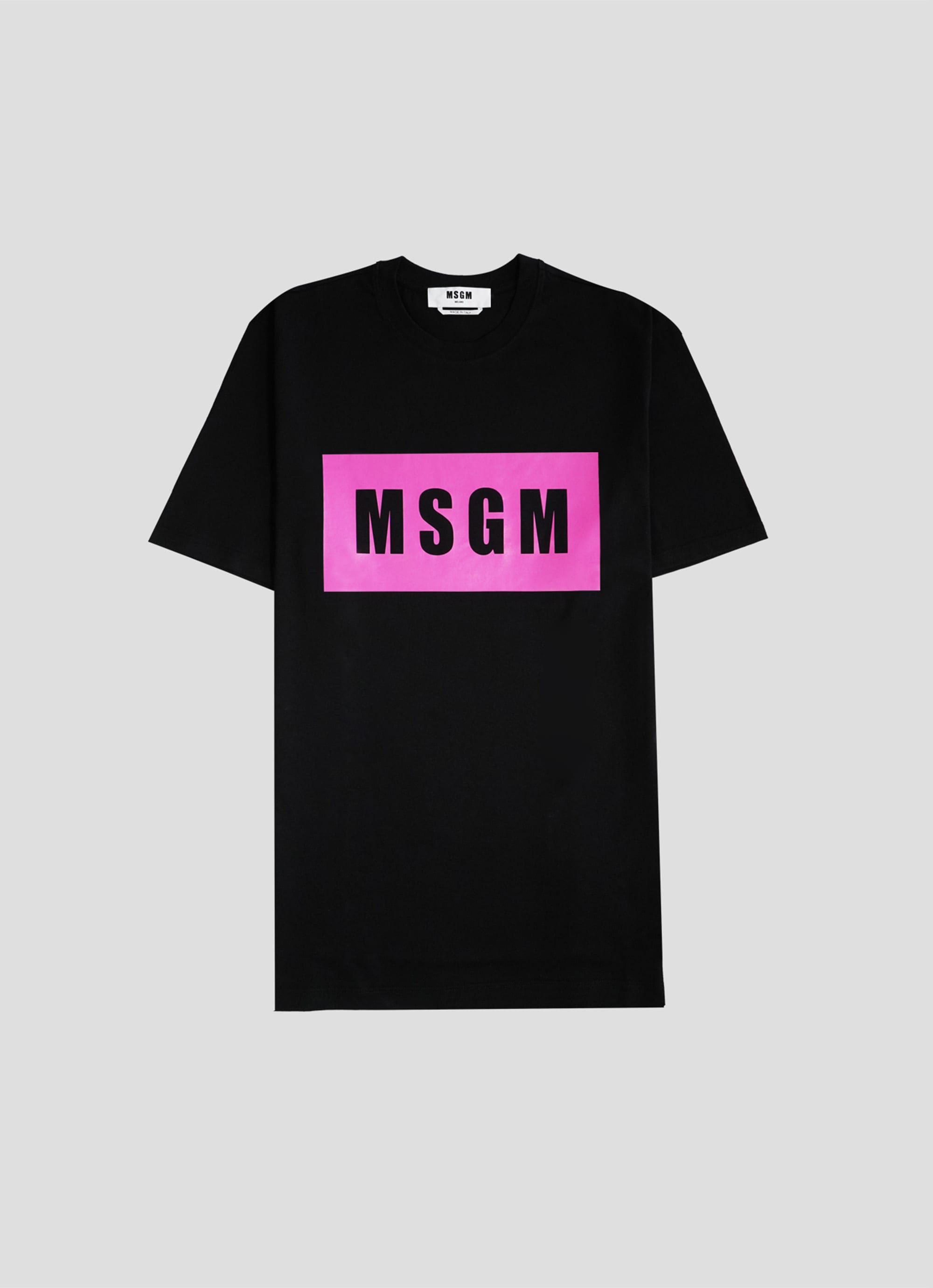 品質満点 tシャツ(ボックスロゴ) msgm - tシャツ(半袖/袖なし 