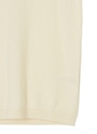 ウールカシミヤ半袖ニットプルオーバー 詳細画像 ホワイト 5