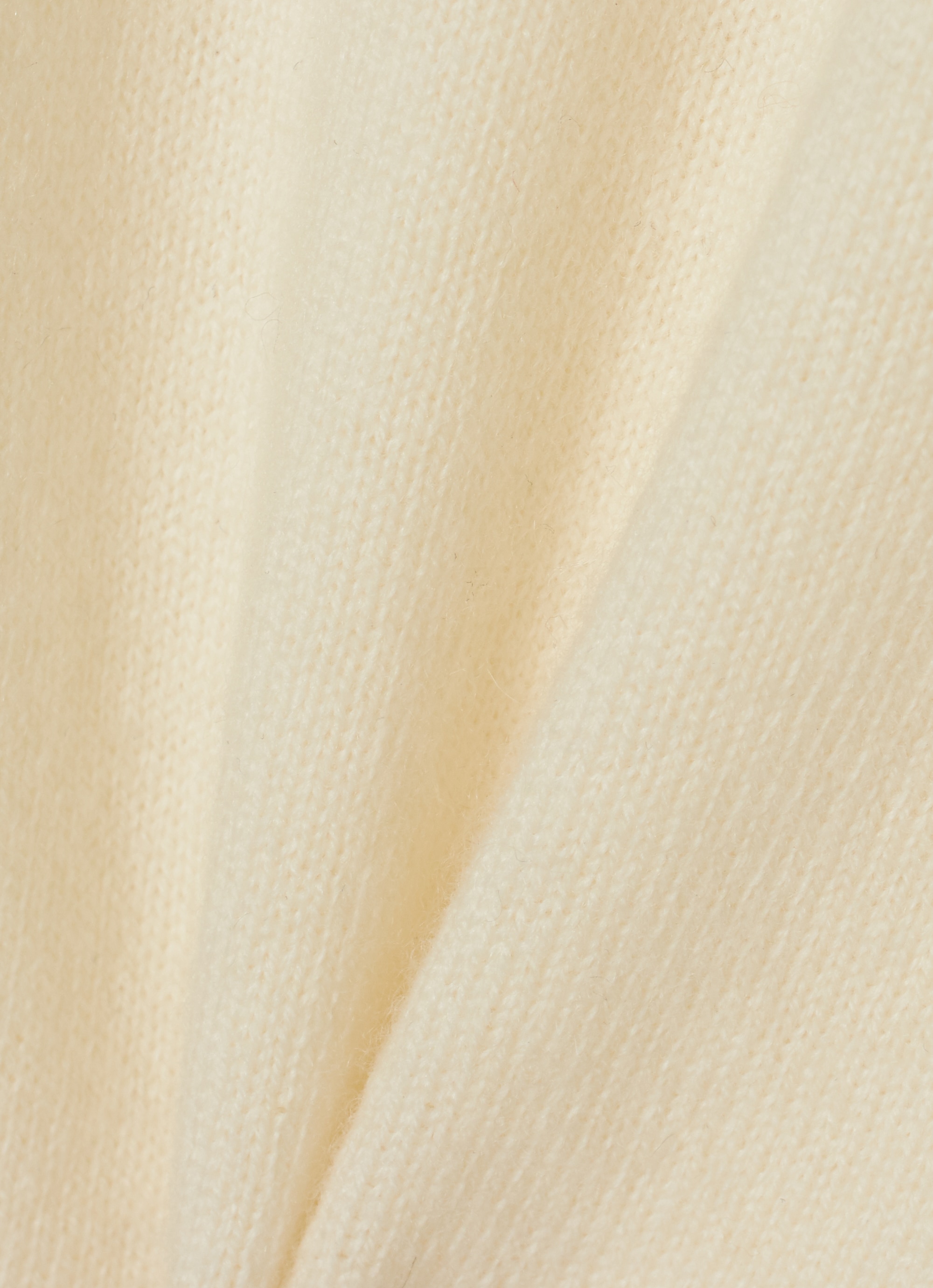 ウールカシミヤ半袖ニットプルオーバー 詳細画像 ホワイト 6