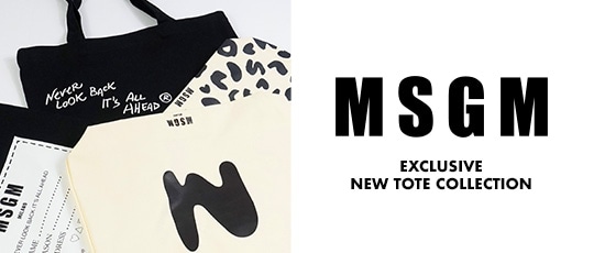 MSGM EXCLUSIVE TOTEBAG