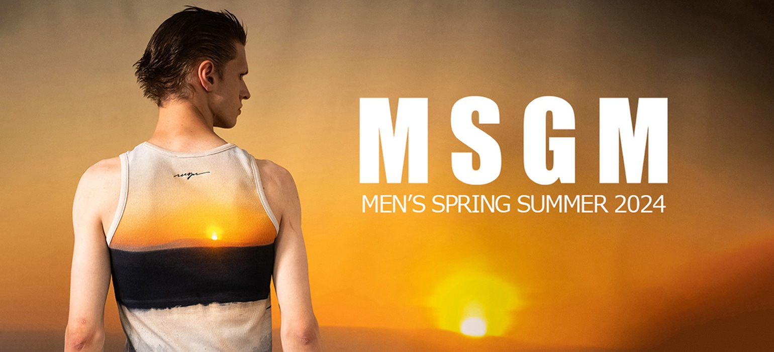MSGM MEN'S SPRING SUMMER 2024