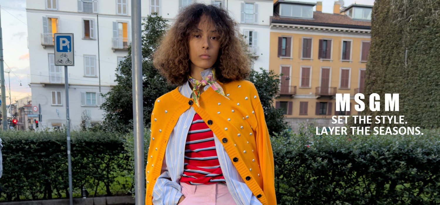 MSGM SET THE STYLE