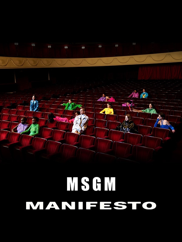 MSGM New MANIFESTO