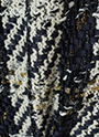 千鳥格子ツィードスカート 詳細画像 ブラック×オフホワイト千鳥格子 6