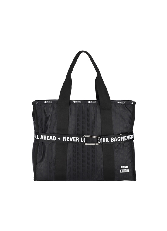 【MSGM × LeSportsac】TheMwave Jaquard Large Boat Tote