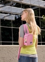 【MSGM &times; LeSportsac】Voyager Micro Backpack Pink 詳細画像 ピンク 8