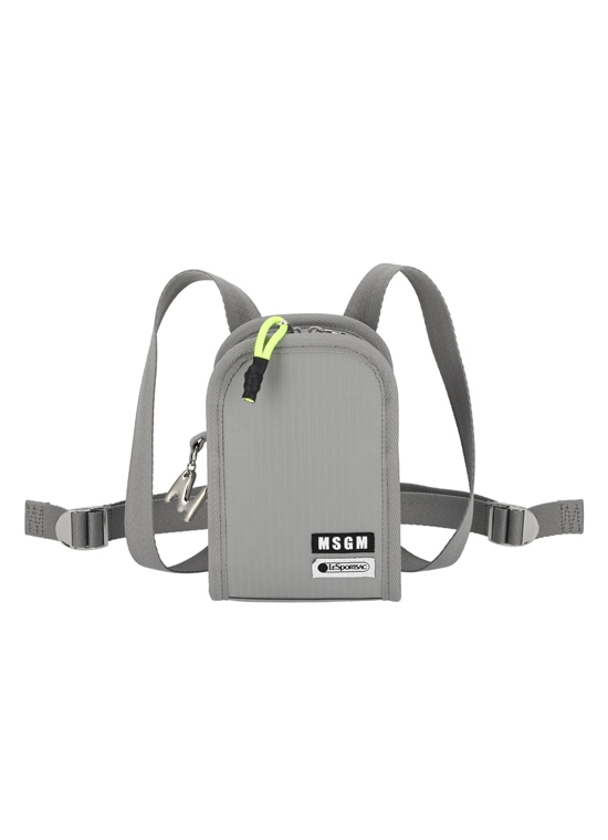 【MSGM × LeSportsac】Voyager Micro Backpack Grey