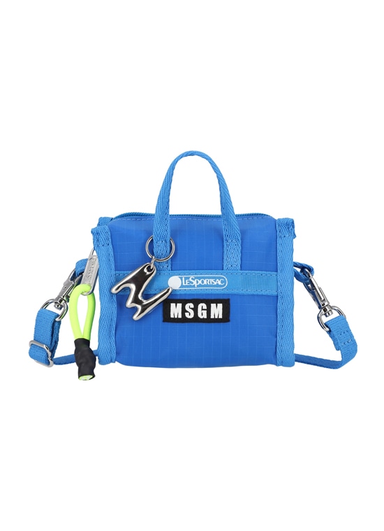 【MSGM × LeSportsac】Micro Weekender Blue