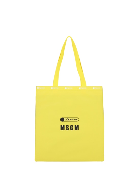 【MSGM × LeSportsac】Large Emerald Tote Yellow