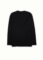 【Basic Color】MSGM ブラッシュロゴ ロングスリーブTシャツ 詳細画像 ブラック 2