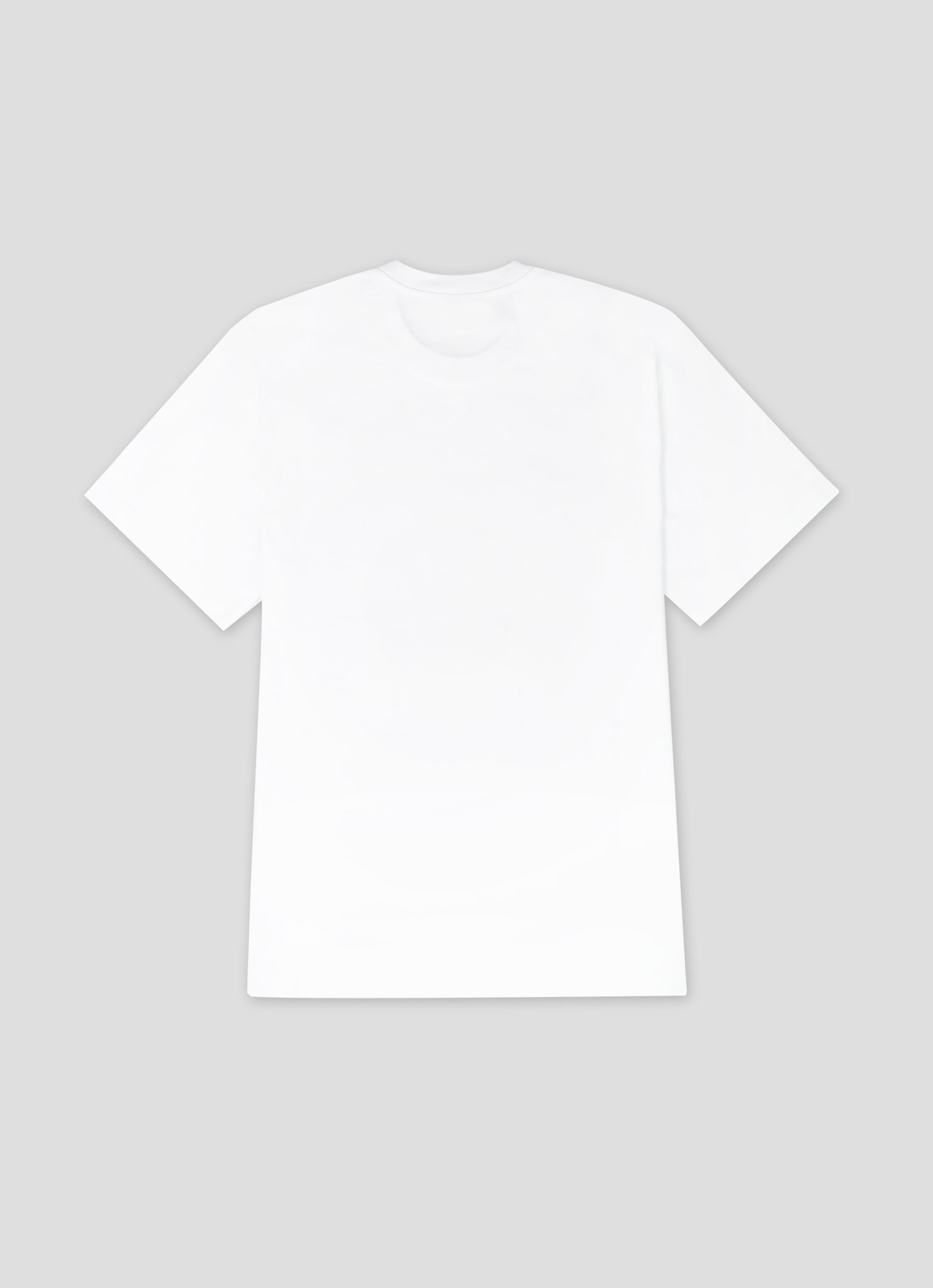 【Basic Color】ミニロゴ クルーネックTシャツ 詳細画像 ホワイト 2