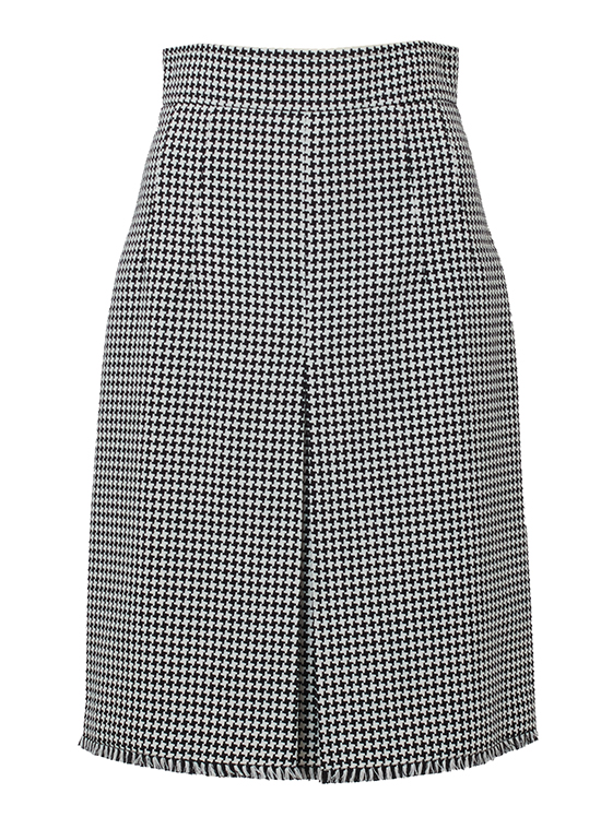 ハウンドトゥース スカート