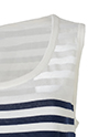 バイカラーボーダー タンクトップ 詳細画像 ホワイト／ネイビー 5