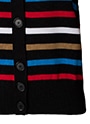 マルチストライプカーディガン 詳細画像 ブラックMULTI 6