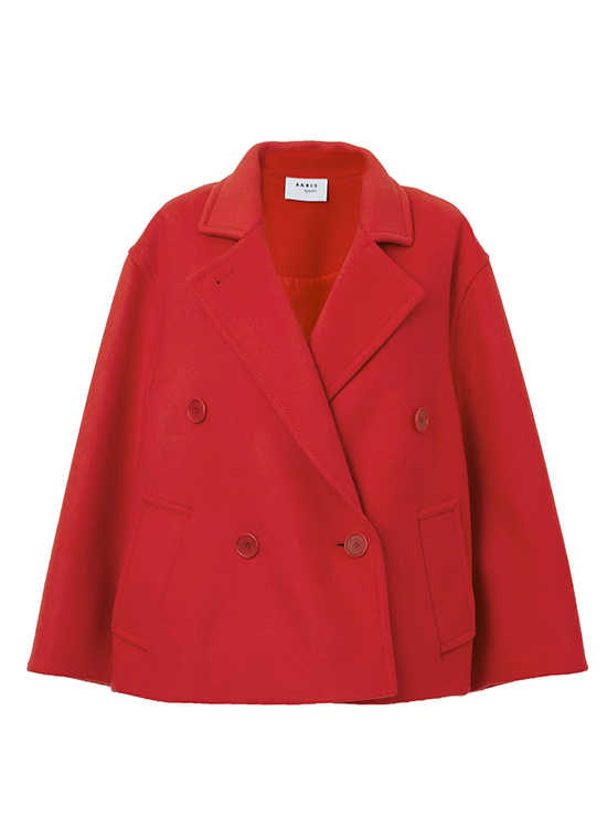 クラシックシルエット ショートコート