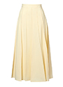 プリーツ ウールミックススカート 詳細画像 ライトイエロー 1