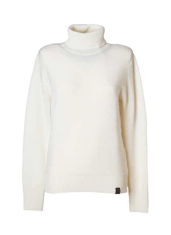 タートルネック ウールニットセーター