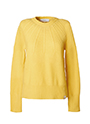 クルーネック ウールニットセーター 詳細画像 イエロー 1