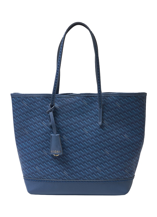 ジオメトリックパターン PVCトートバッグ