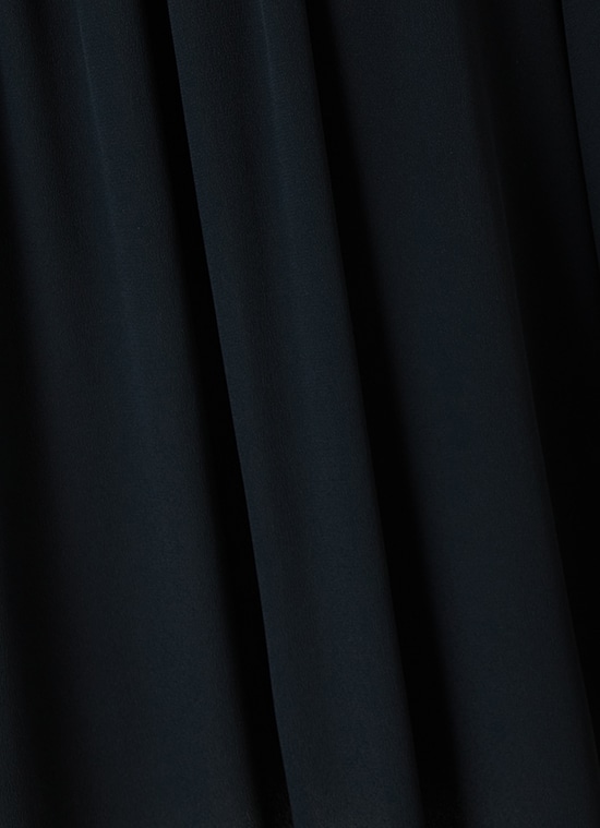 ビーズ刺繍デザイン シルクブレンドブラウス 詳細画像 ブラック 7