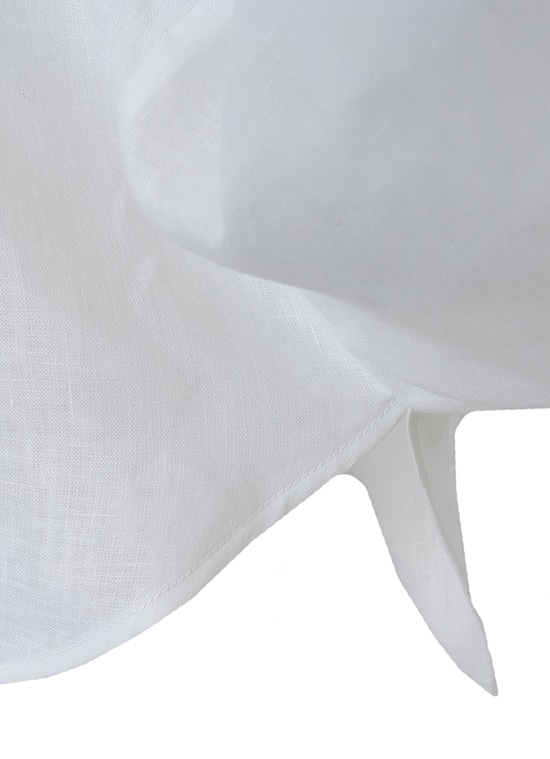 リネン レースディテール ブラウス 詳細画像 ホワイト 6