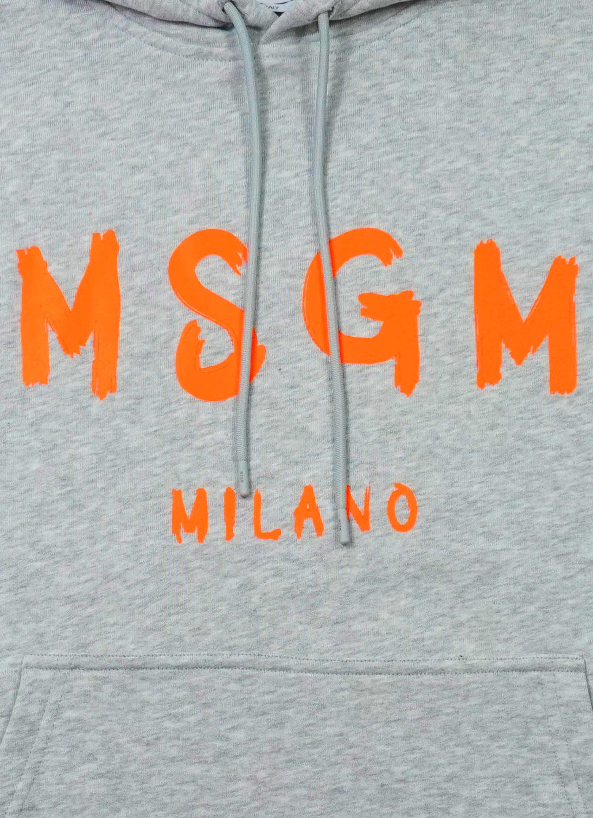 【NEW】MSGM ブラッシュロゴ パーカー