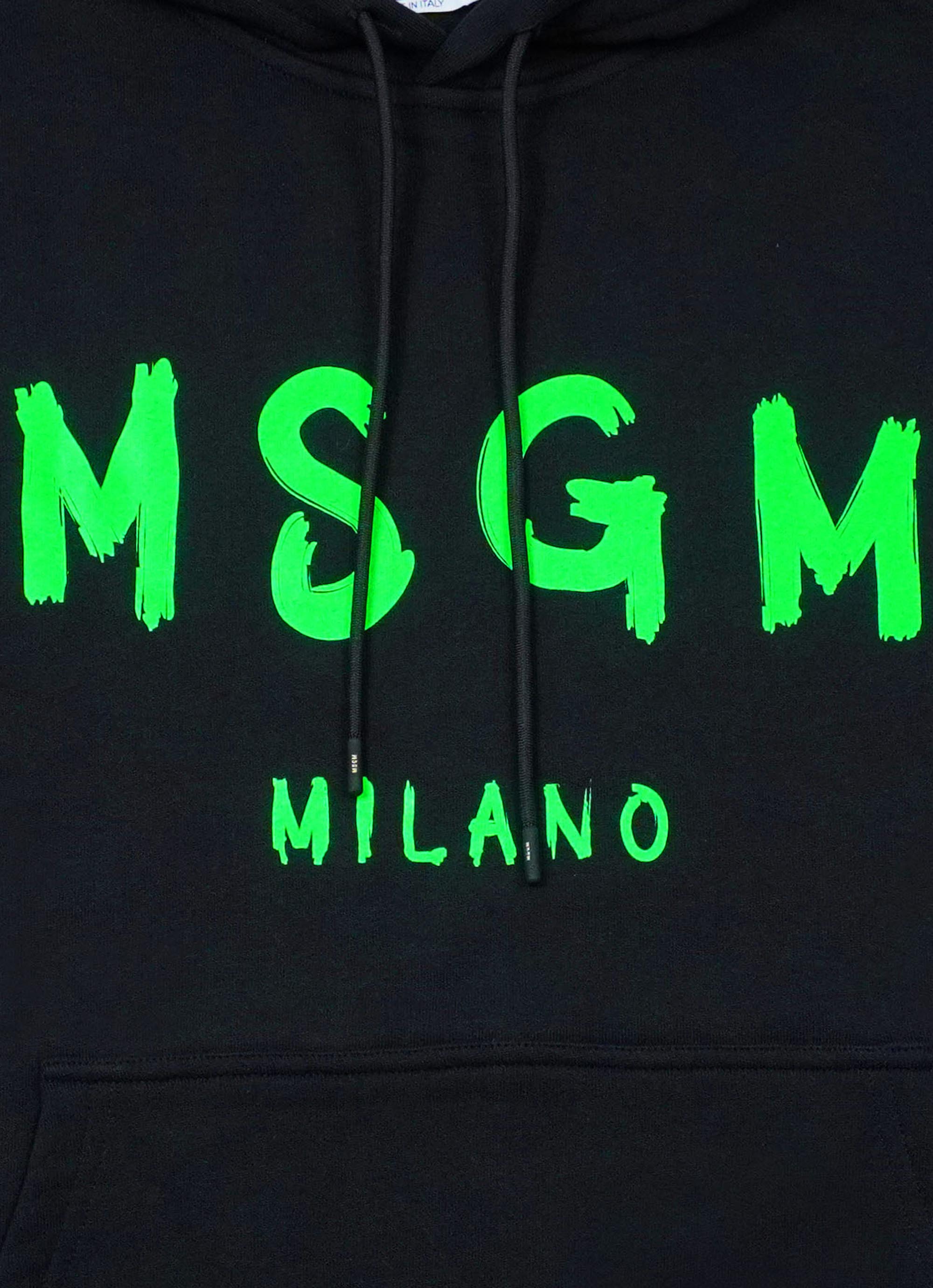 【NEW】MSGM ブラッシュロゴ パーカー