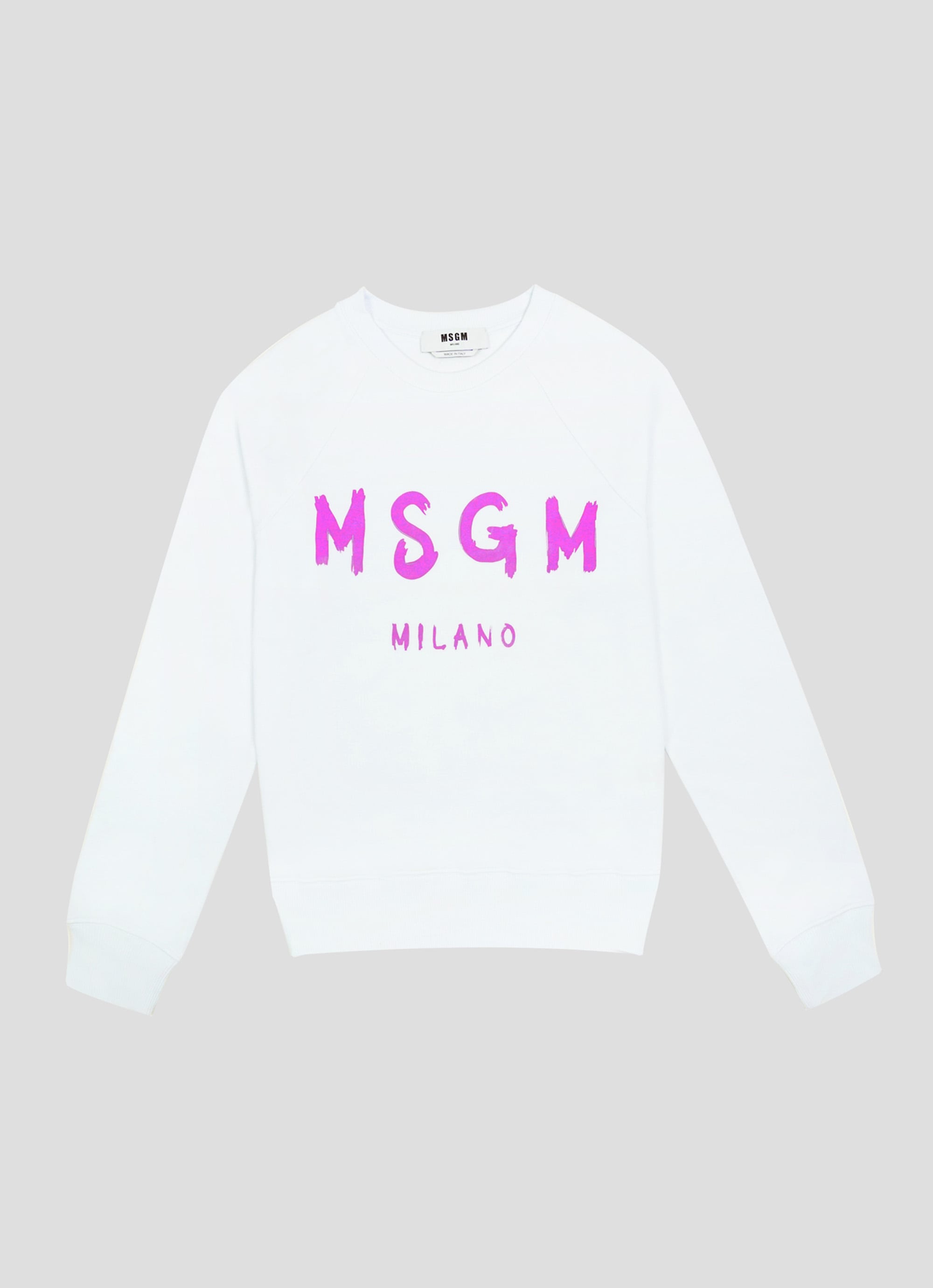 【New Color】MSGM ブラッシュロゴ スウェット/トレーナー