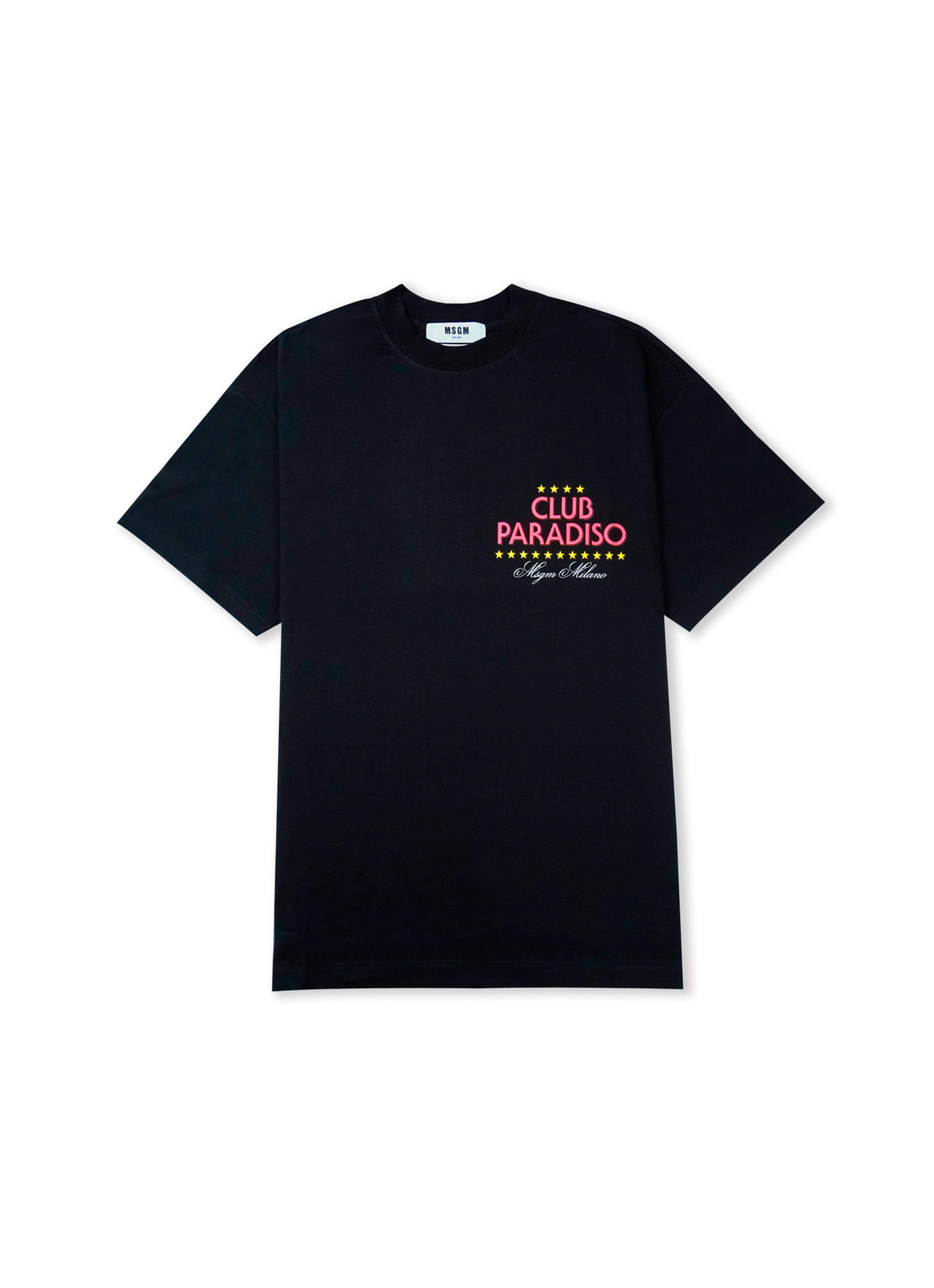 「CLUB PARADISO」グラフィックTシャツ 詳細画像 ブラック 1