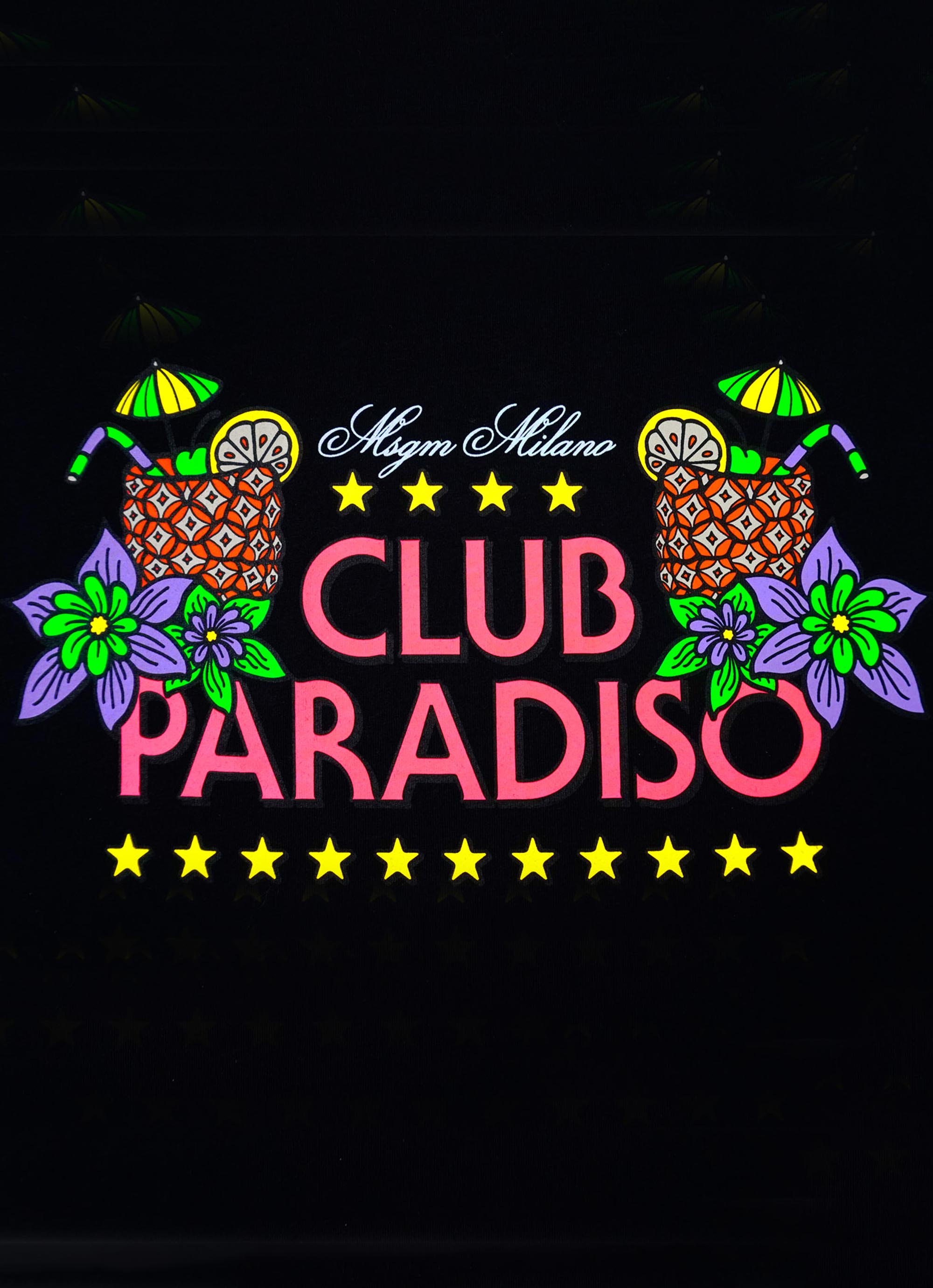 MSGM】 【「CLUB PARADISO」グラフィックTシャツ】｜aoi公式オンライン