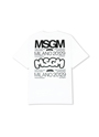 MSGM×Burro Studio コラボレーション グラフィック Tシャツ 詳細画像 ホワイト 2