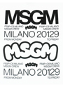 MSGM×Burro Studio コラボレーション グラフィック Tシャツ 詳細画像 ホワイト 4