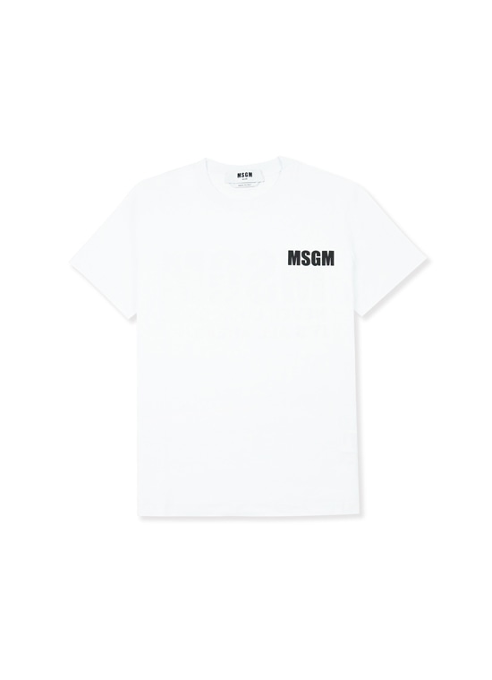 【New Basic】NEVER LOOK BACK ステートメントロゴTシャツ