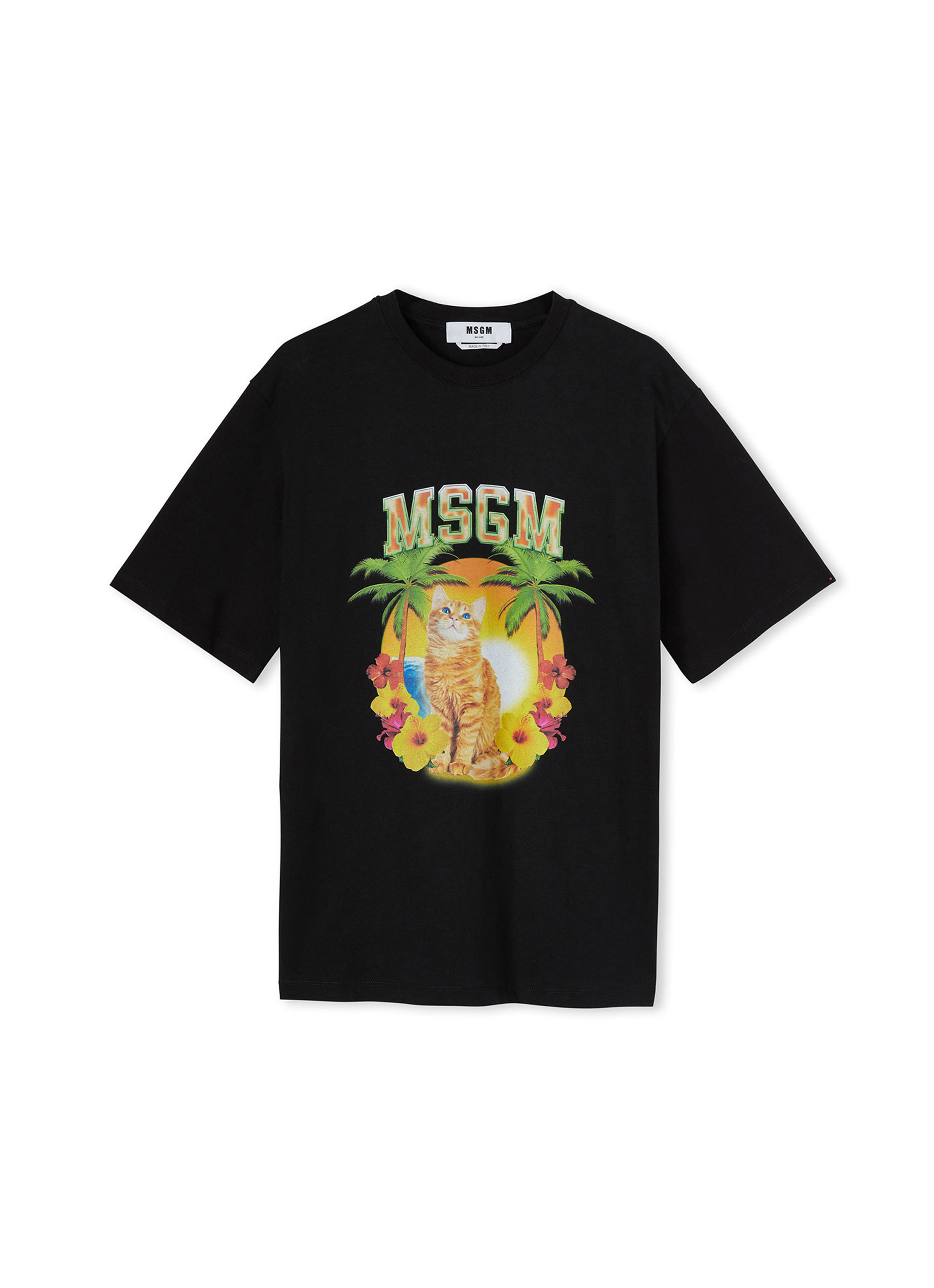 MSGM 猫Tシャツ　オーバーサイズ