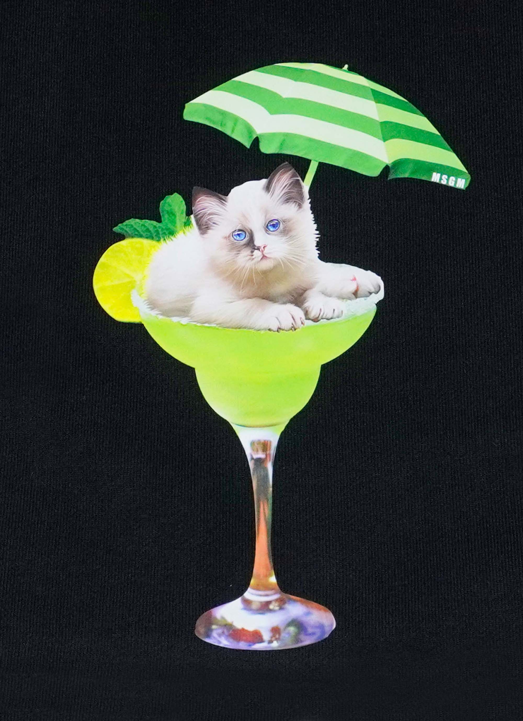 COCKTAIL CAT グラフィックスウェット-