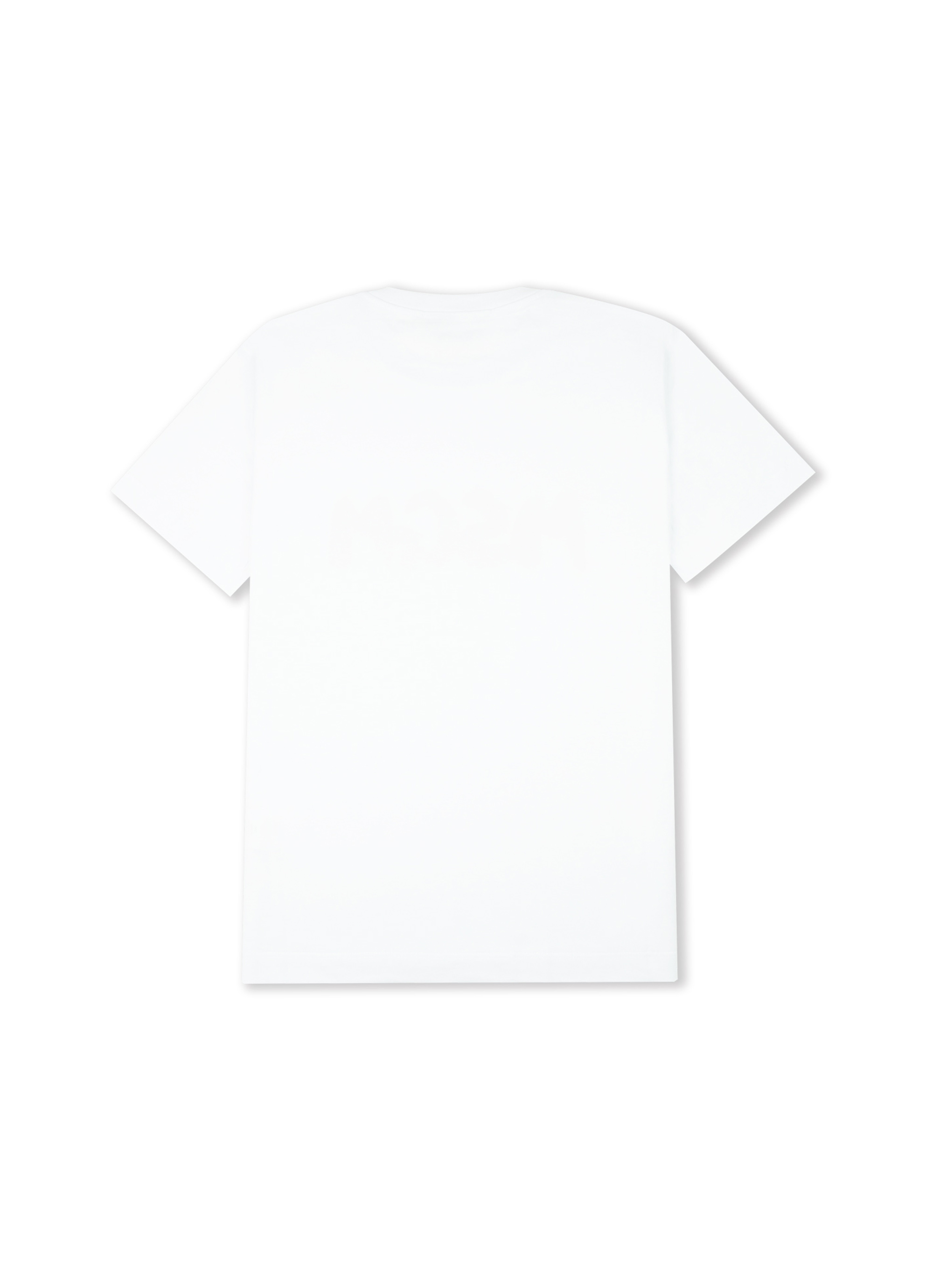MSGM NEWブラッシュストローク WロゴTシャツ 詳細画像 ホワイト 2