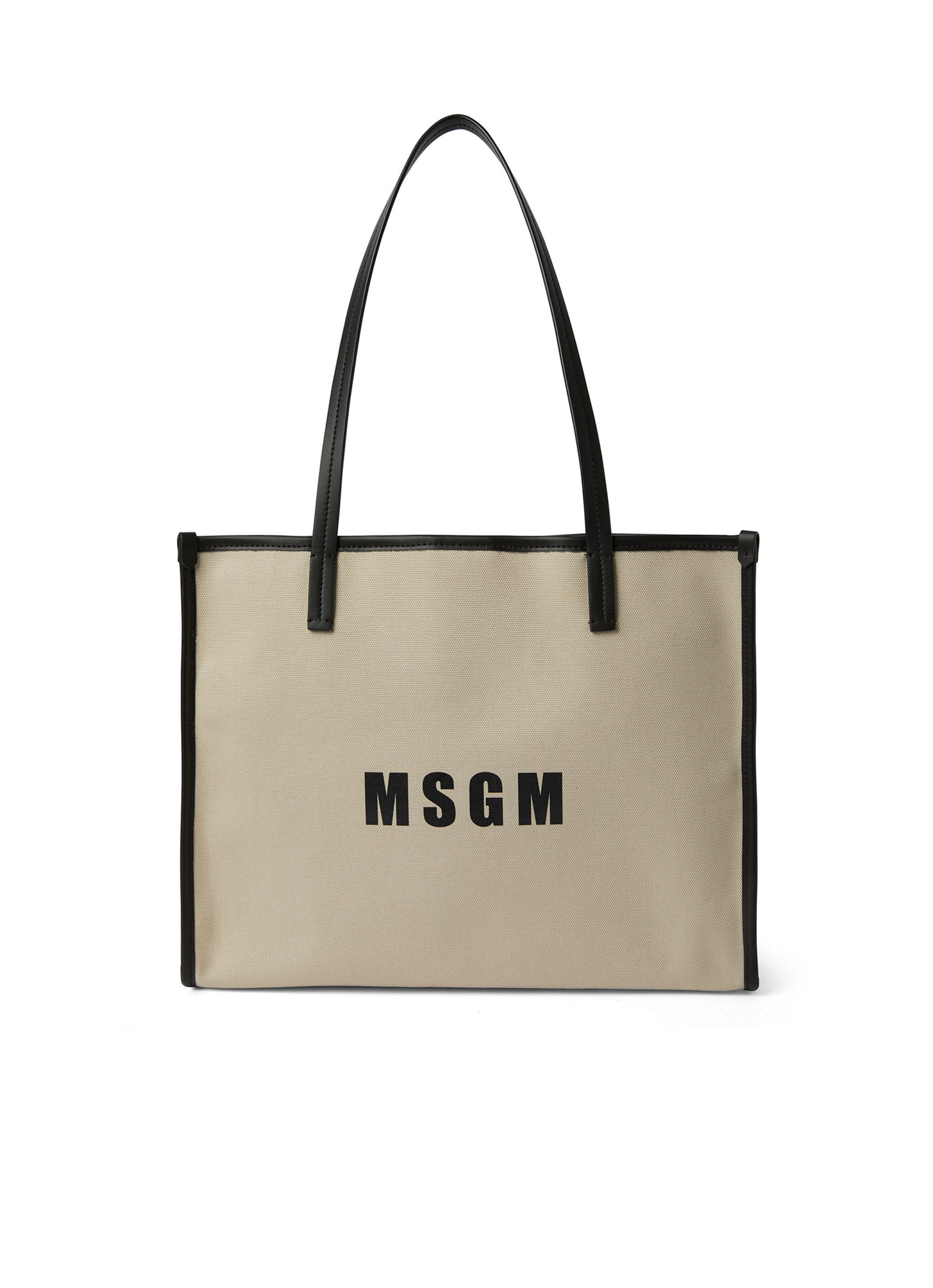 MSGM キャンバストートバッグ ホワイト 売れ筋ランキングも 38.0%割引