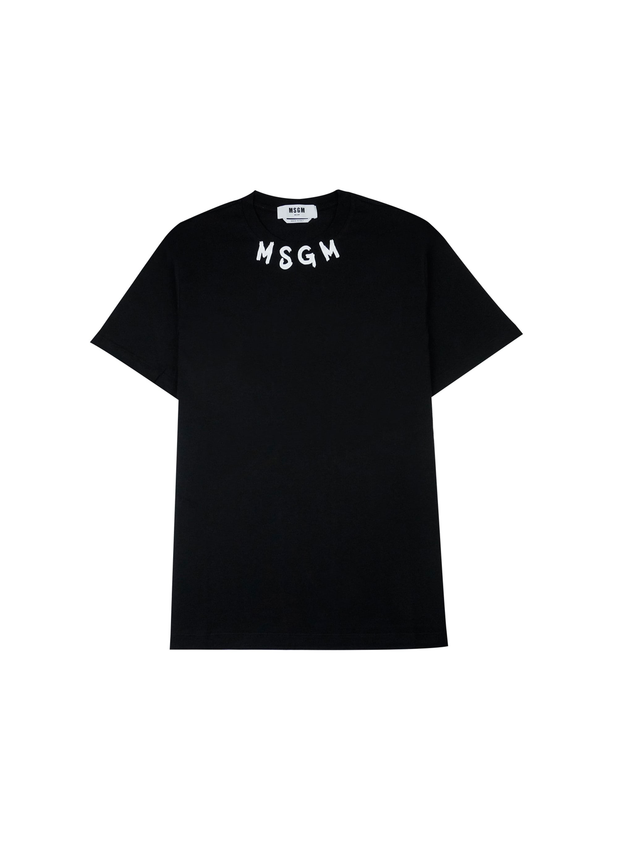 【NEW】ブラッシュストローク ロゴTシャツ 詳細画像 ブラック 1