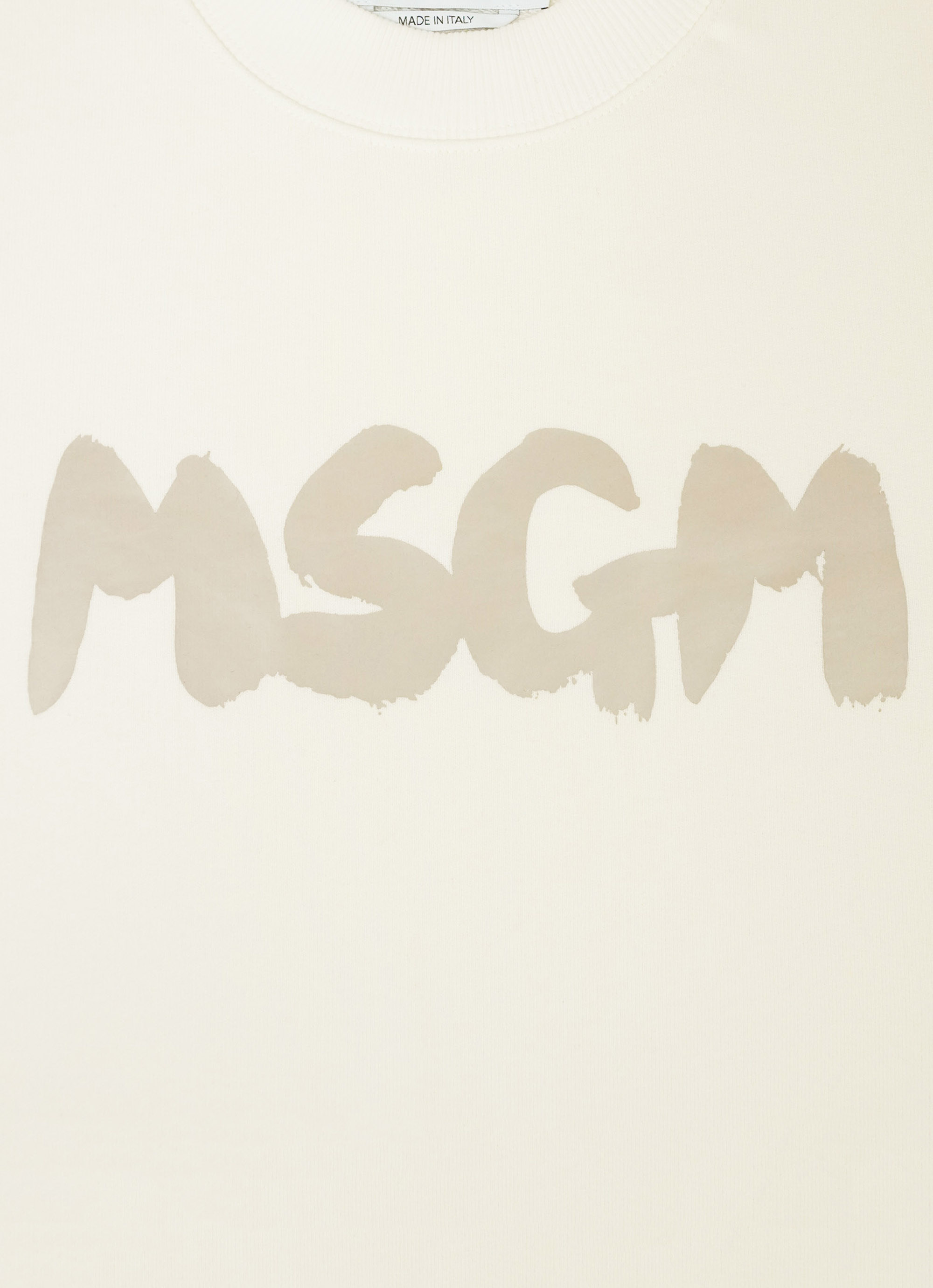 MSGM】 【MSGM NEWブラッシュストロークロゴスウェット】｜aoi公式