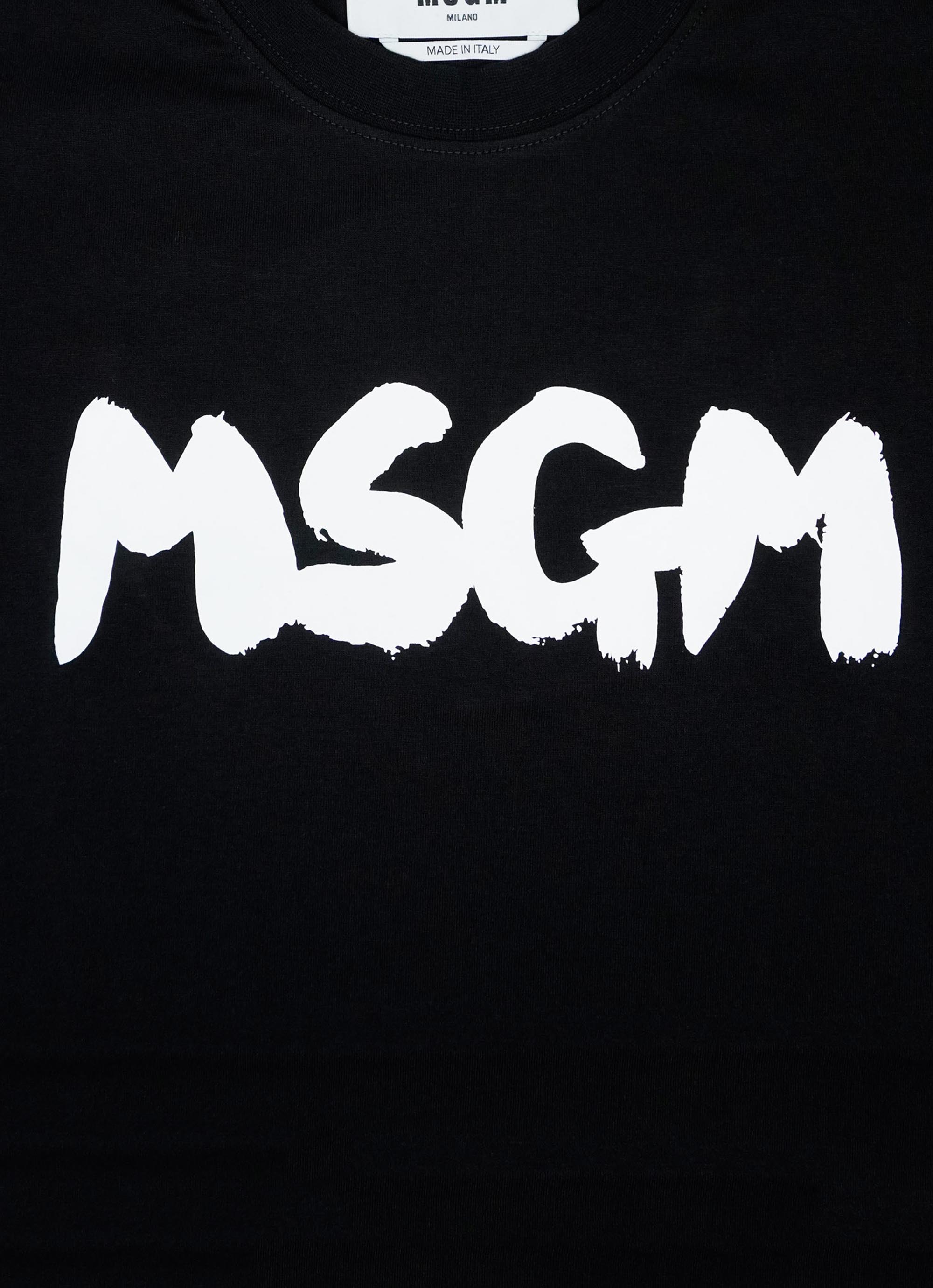 MSGM】 【MSGM NEWブラッシュストロークロゴTシャツ】｜aoi公式
