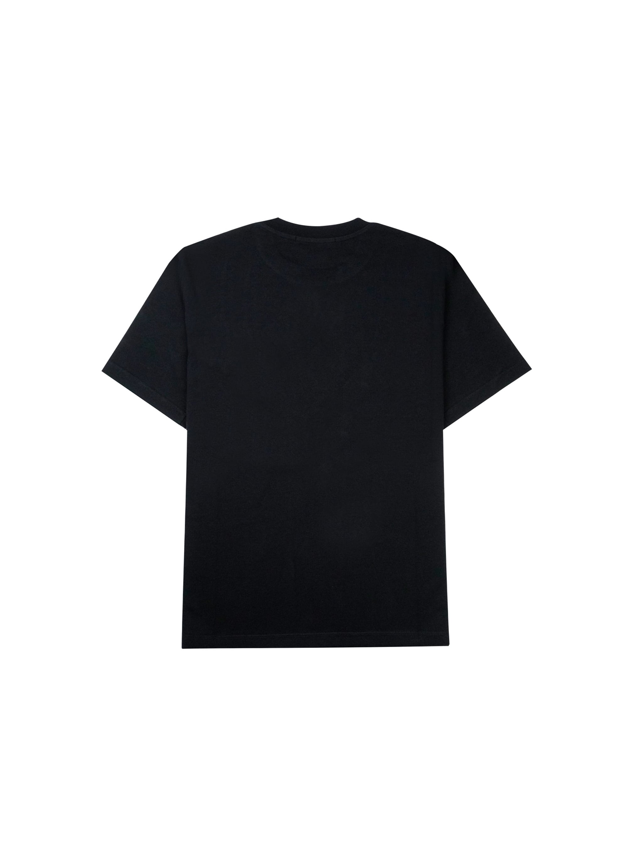 【NEW】クルーネック 刺繍ロゴTシャツ 詳細画像 ブラック 2