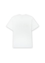 MSGM ブラッシュロゴ Tシャツ【Japan Exclusive/FOIL PRINT】 詳細画像 ホワイト×シルバー 2