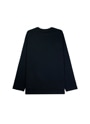 【NEW】MSGM ブラッシュネオンロゴ ロングスリーブTシャツ 詳細画像 ブラック×グリーン 2