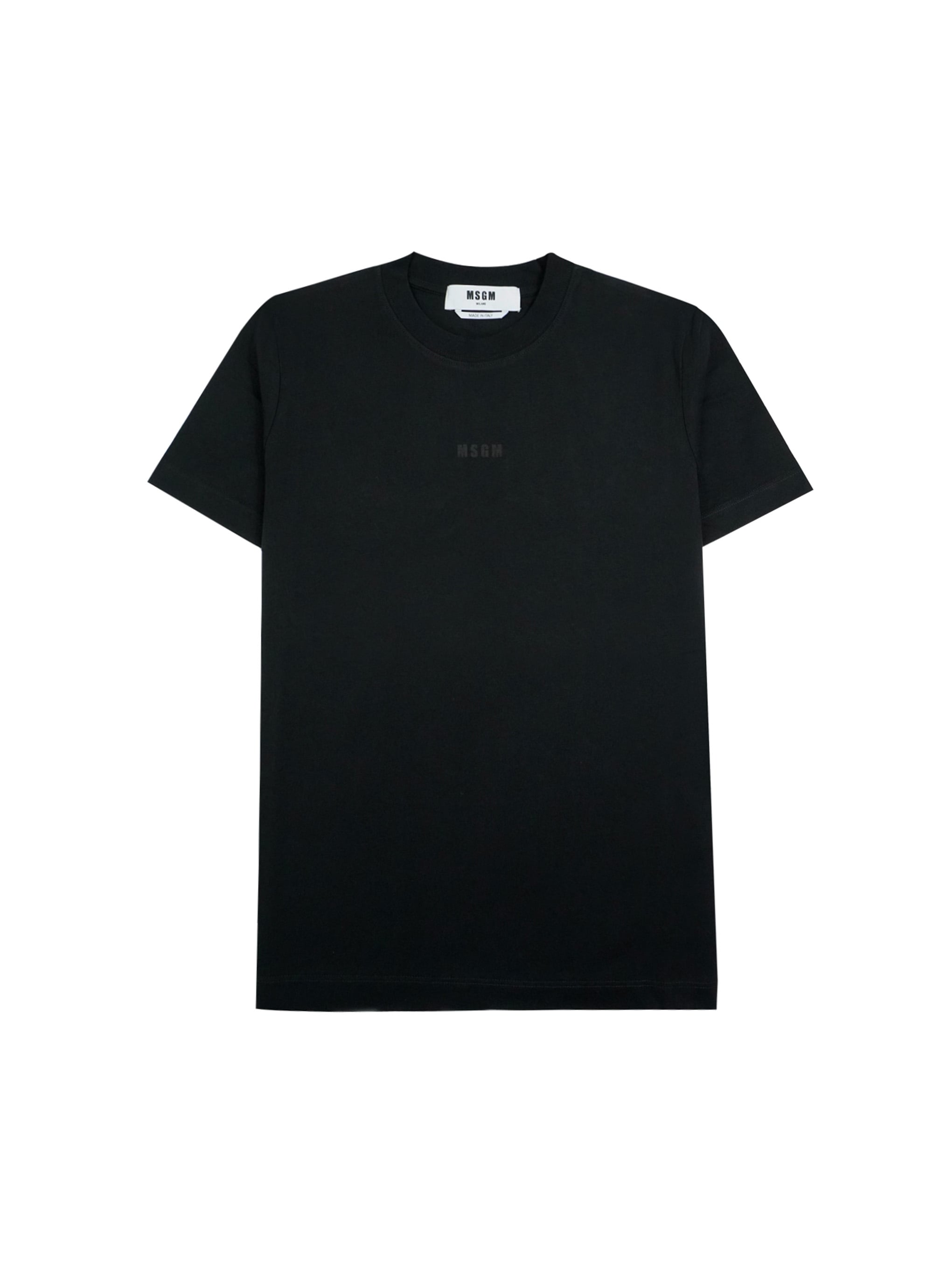 マルチロゴ バックプリント 半袖Tシャツ 詳細画像 ブラック 1