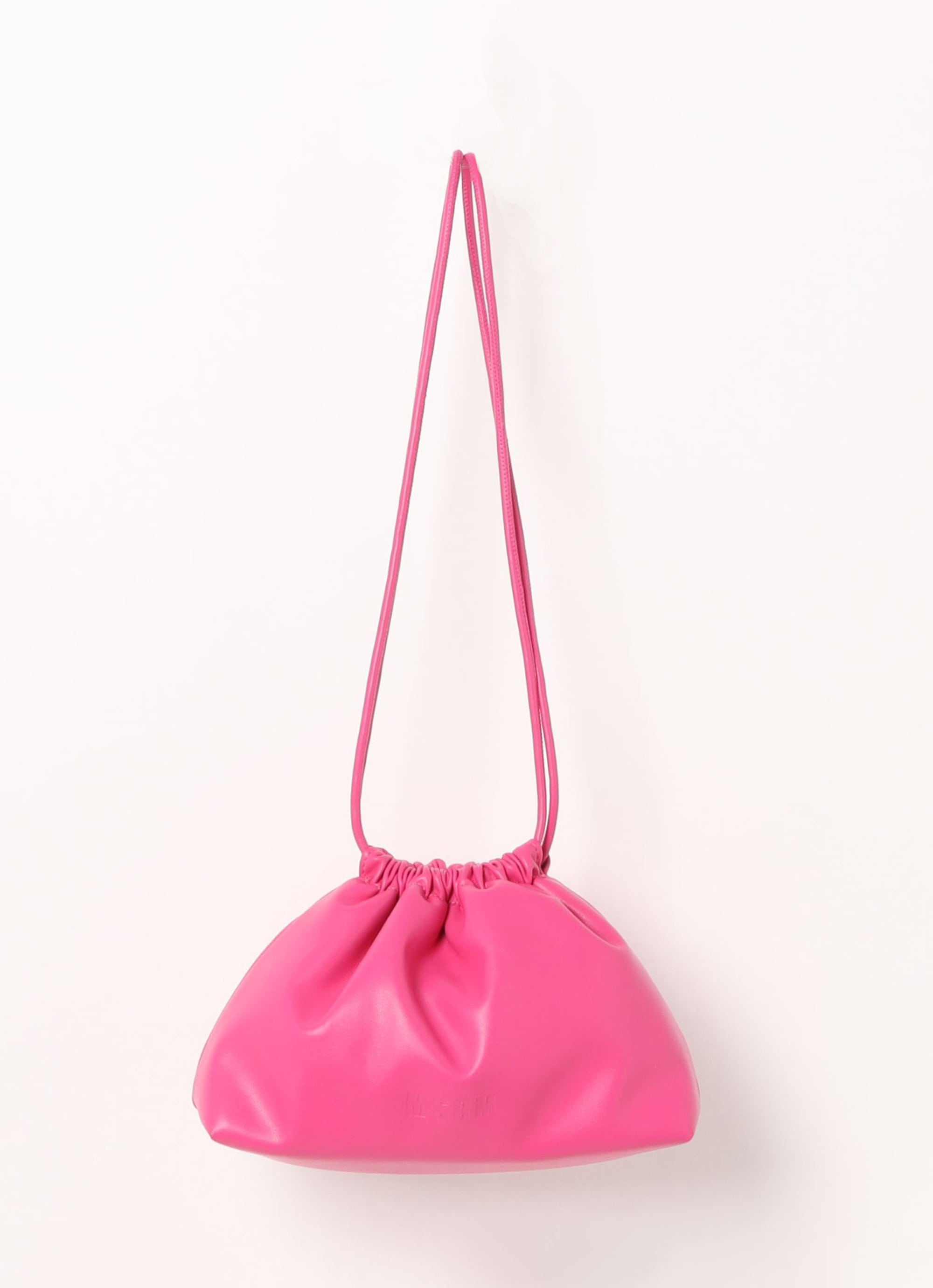 【NEW】ツートンカラープラスティック バスケットバッグ（ミニバッグ付き） 詳細画像 ピンク 7