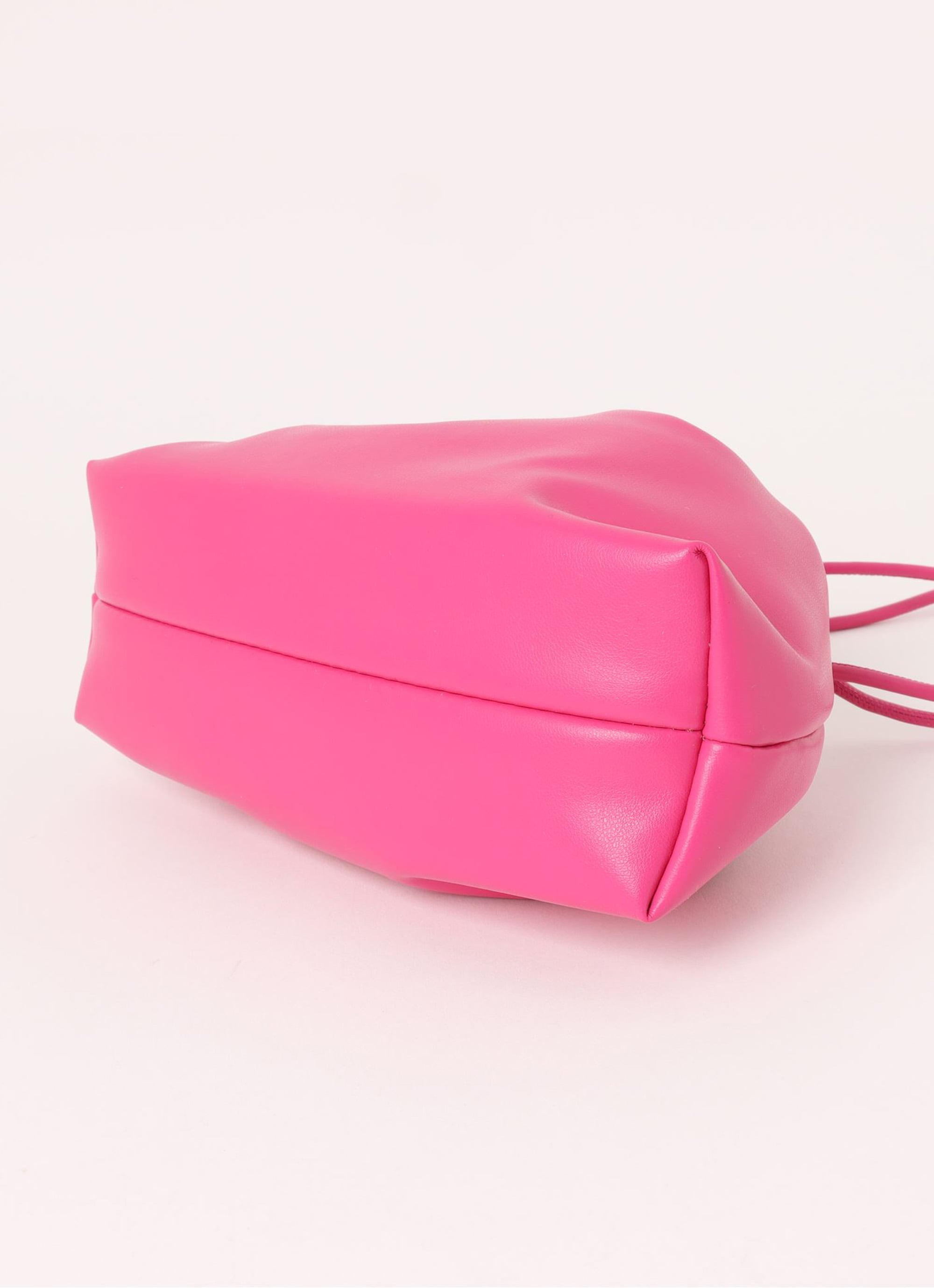 【NEW】ツートンカラープラスティック バスケットバッグ（ミニバッグ付き） 詳細画像 ピンク 9