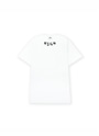 【Basic Color】MSGM NEWブラッシュストロークロゴTシャツ 詳細画像 ホワイト 1